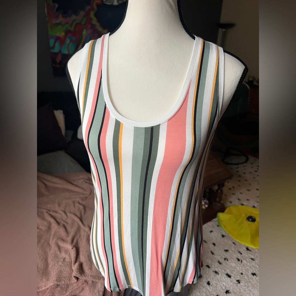 Women's Dex Striped Tank Top